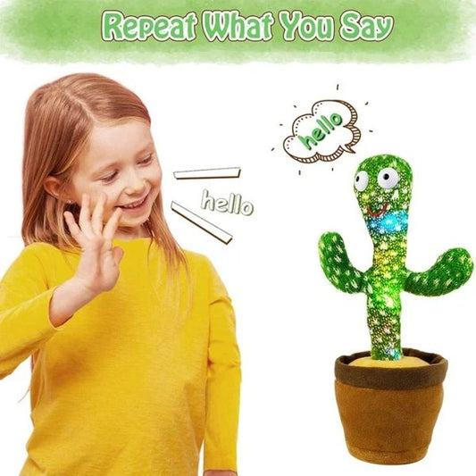 Dancing Cactus Toy With Hat (rechargeable) (with Box)